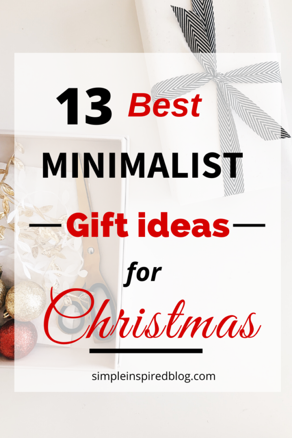 13 Best Minimalist Gift Ideas
