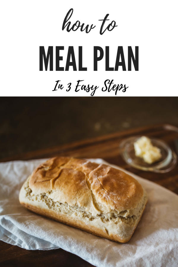 How To Meal Plan - In 3 Easy Steps