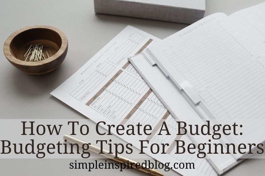 How To Create A Household Budget