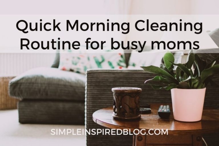 Homemaker Morning Routine My Morning Routine As A Housewife Simple